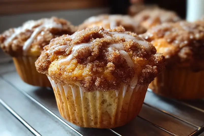 Breakfast coffee muffins
