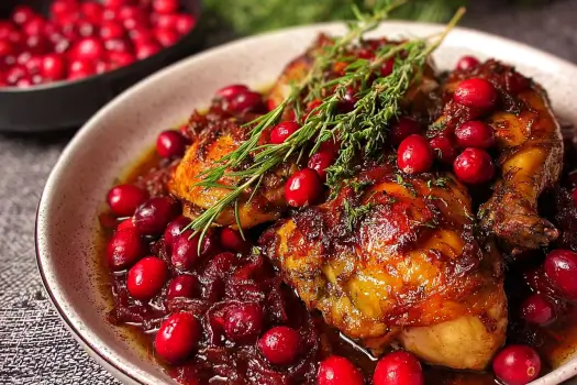 Easy cranberry chicken