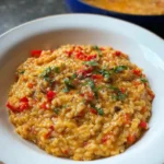 Italian Risotto with Peppers