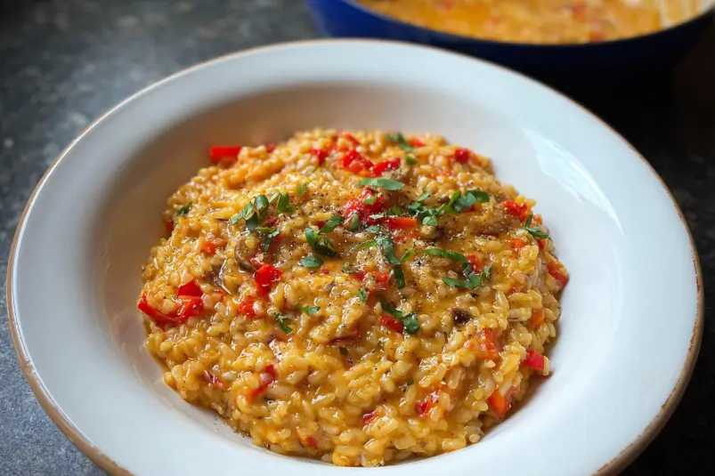 Italian Risotto with Peppers
