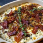 Savory bacon dip