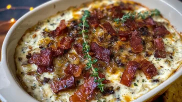 Savory bacon dip
