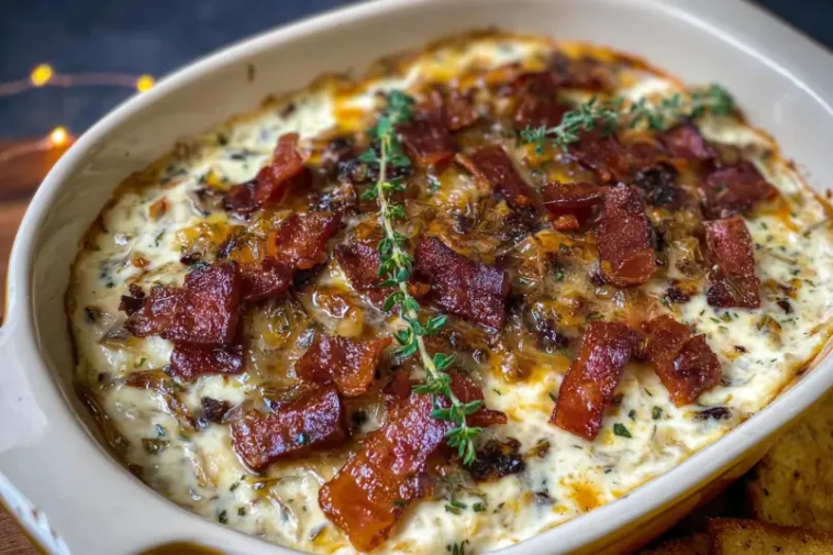 Savory bacon dip