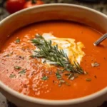 Pressure cooker tomato soup