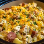 One-Pot Cheesy Chicken Sausage