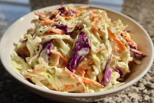 Vegan creamy slaw