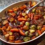 Healthy Glazed Roasted Vegetables