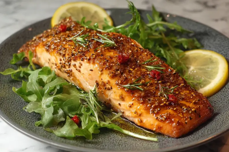 Maple Mustard Salmon Recipe 4 Honey Mustard Salmon