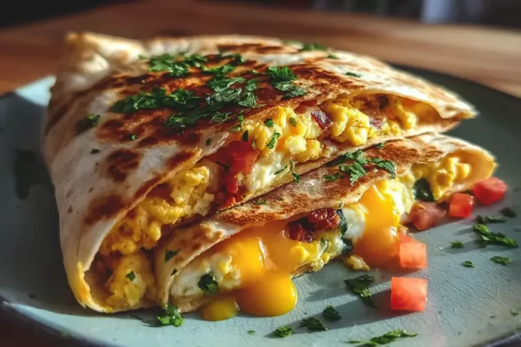 Morning quesadilla