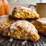 Fall pumpkin scones