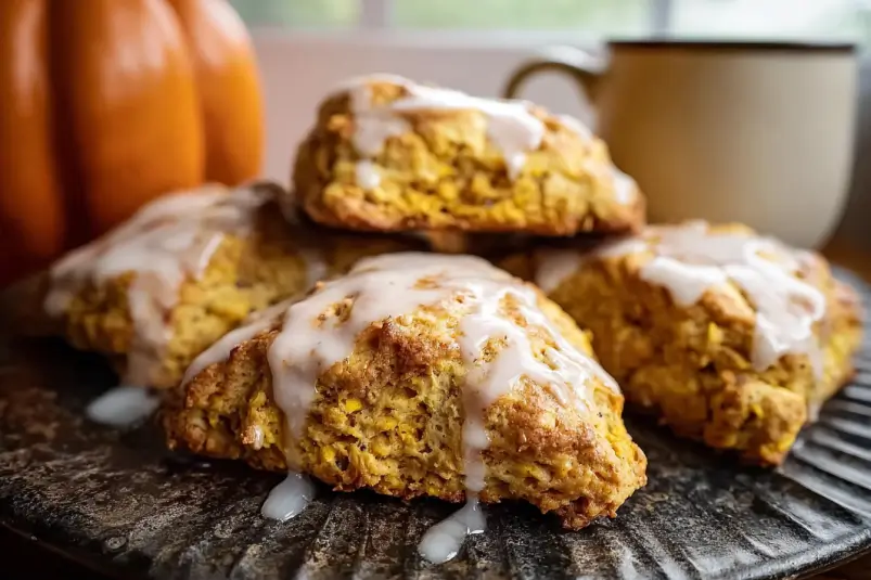 Fall pumpkin scones
