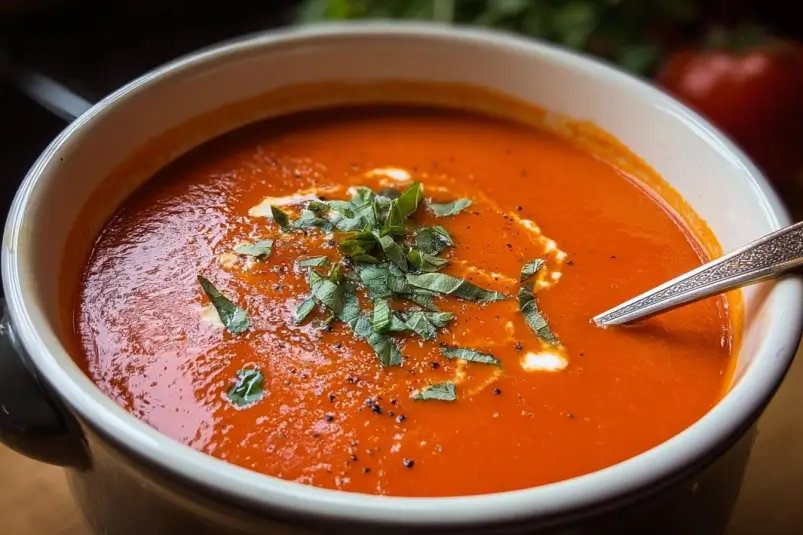 Easy tomato soup recipe