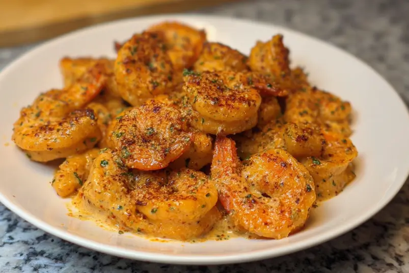 Fried Cajun shrimp recipe