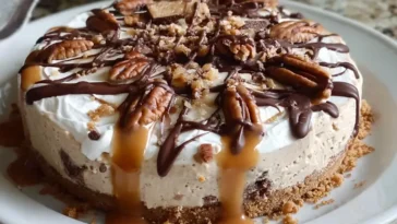 No-Bake Pecan Ice Cream Pie