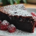 Decadent Chocolate Cake Fudgy