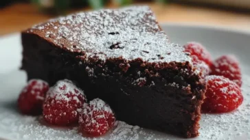 Decadent Chocolate Cake Fudgy