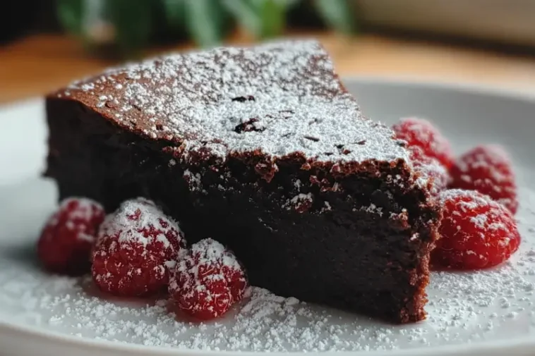 Decadent Chocolate Cake Fudgy
