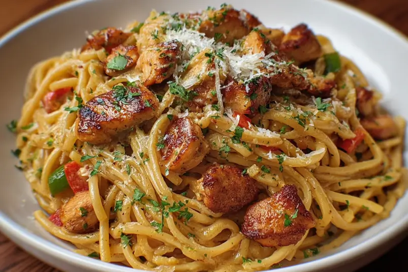 Low Fat Cajun Pasta