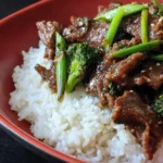 Sweet and Savory Mongolian Beef