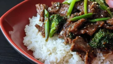 Sweet and Savory Mongolian Beef
