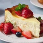 Creamy ricotta cheesecake