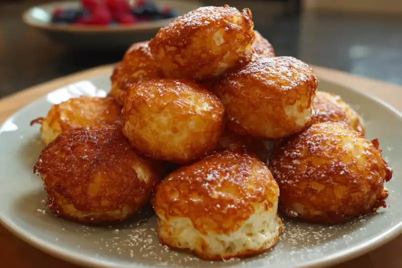 Scrambled Pancake Bites Fluffy 4 Fluffy Breakfast Bites