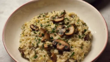 authentic Italian risotto