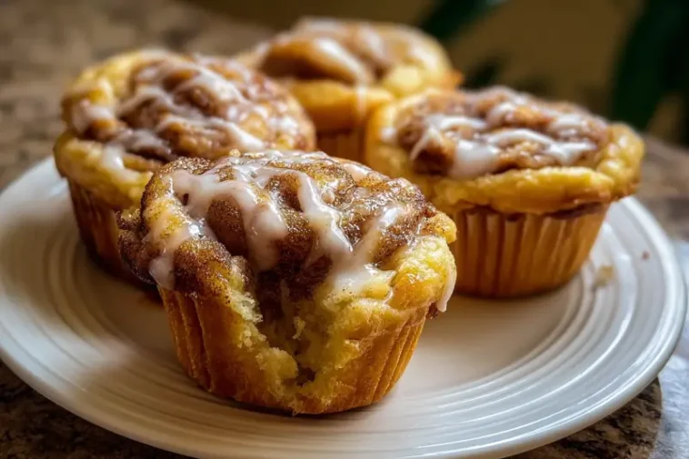 Muffin-style cinnamon rolls