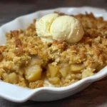 Simple Pear Crumble