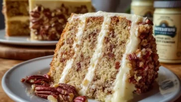 Pecan Glazed Cake