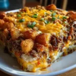 Beef Cheesesteak Casserole
