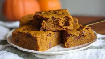 Spiced Blondies