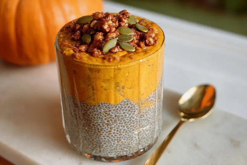Easy Pumpkin Chia Pudding Recipe 4 Fall Chia Pudding Recipe