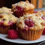 Fluffy Raspberry Muffins