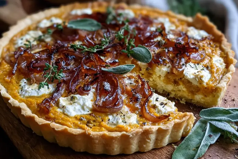 Fall pumpkin tart recipe
