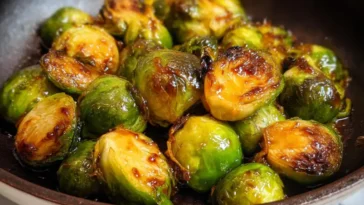 Glazed Brussels Sprouts