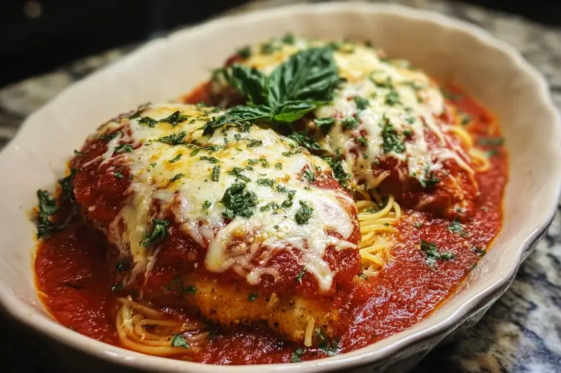 Crockpot Chicken Parmesan: A Comforting Classic Made Easy 4 Cheesy Chicken Parmesan