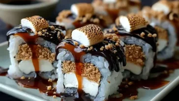 Fun Dessert Sushi