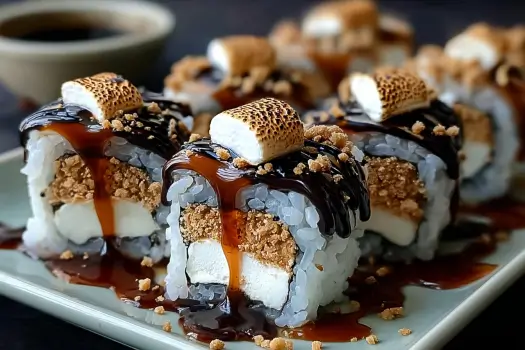 Fun Dessert Sushi