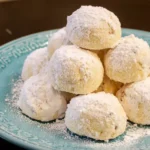 Mexican wedding cookies
