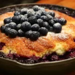Easy blueberry cobbler recipe