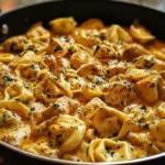 Creamy Garlic Butter Tortellini