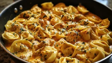 Creamy Garlic Butter Tortellini