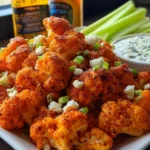 Healthy buffalo wings