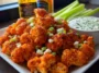 Healthy buffalo wings