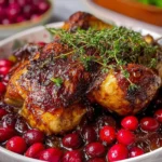 Holiday cranberry chicken