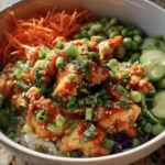 Asian-style chicken bowl