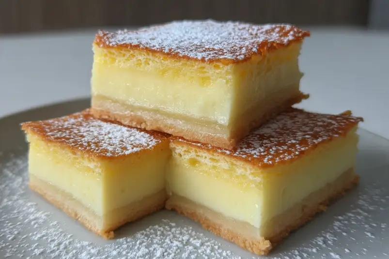 Vanilla Custard Cream Squares: 5 Steps to Sweet Bliss 4 Vanilla Pastry Squares