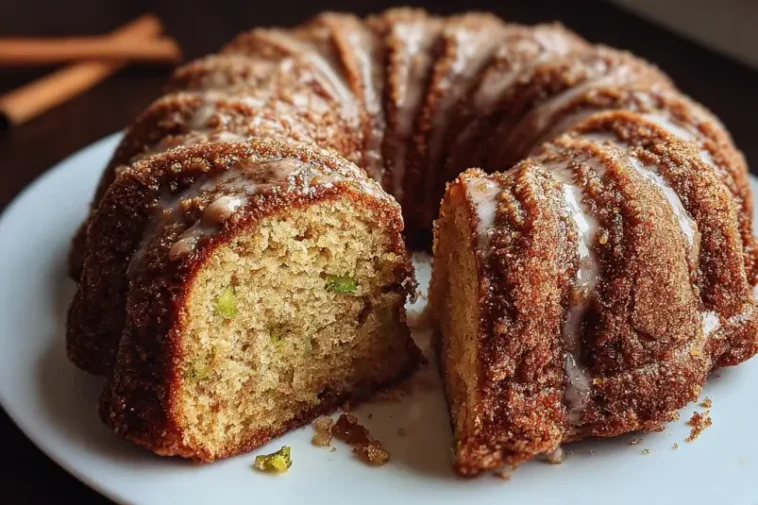 Easy zucchini coffee cake