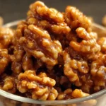 sweet glazed walnuts